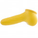 Toylie Latex Penis Sleeve Corn 15cm Yellow