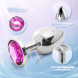 SuperLove Anal Jewel Silver-Pink