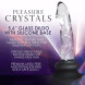 Kiotos Pleasure Crystals Glass Dildo Silicone Base 14cm