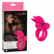 California Exotics Butterfly Dual Ring Pink